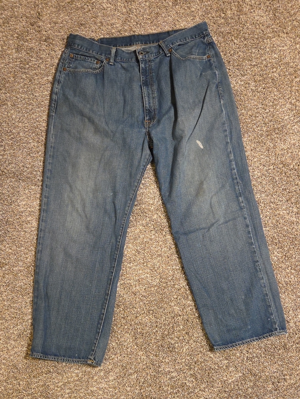 Polo Ralph Lauren Hayden Jeans Mens 40x30 Vintage Relaxed Straight Blue Denim